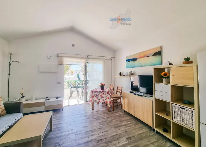 Lejlighed Casa Mar Y Volcan Vista Mar Piscina Playa 5 Min Wifi *